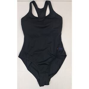 Unow Women's Black One Piece Swimsuit Size XS Classic Basic